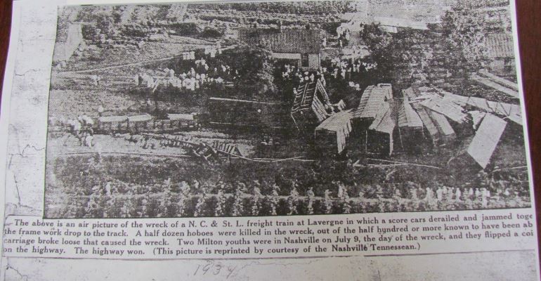 Train Wreck 1934 photo 2