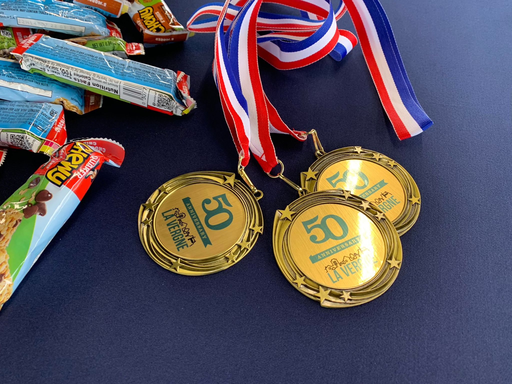 Anniversary 5K Fun Run Medals