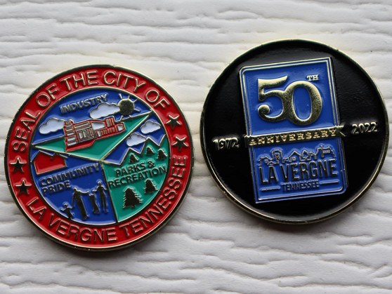 50th Anniversary Challenge Coins