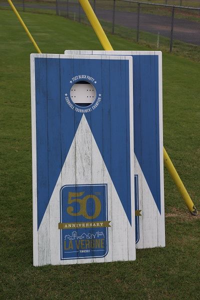 50th Anniversary Block Party Corn Hole Boards