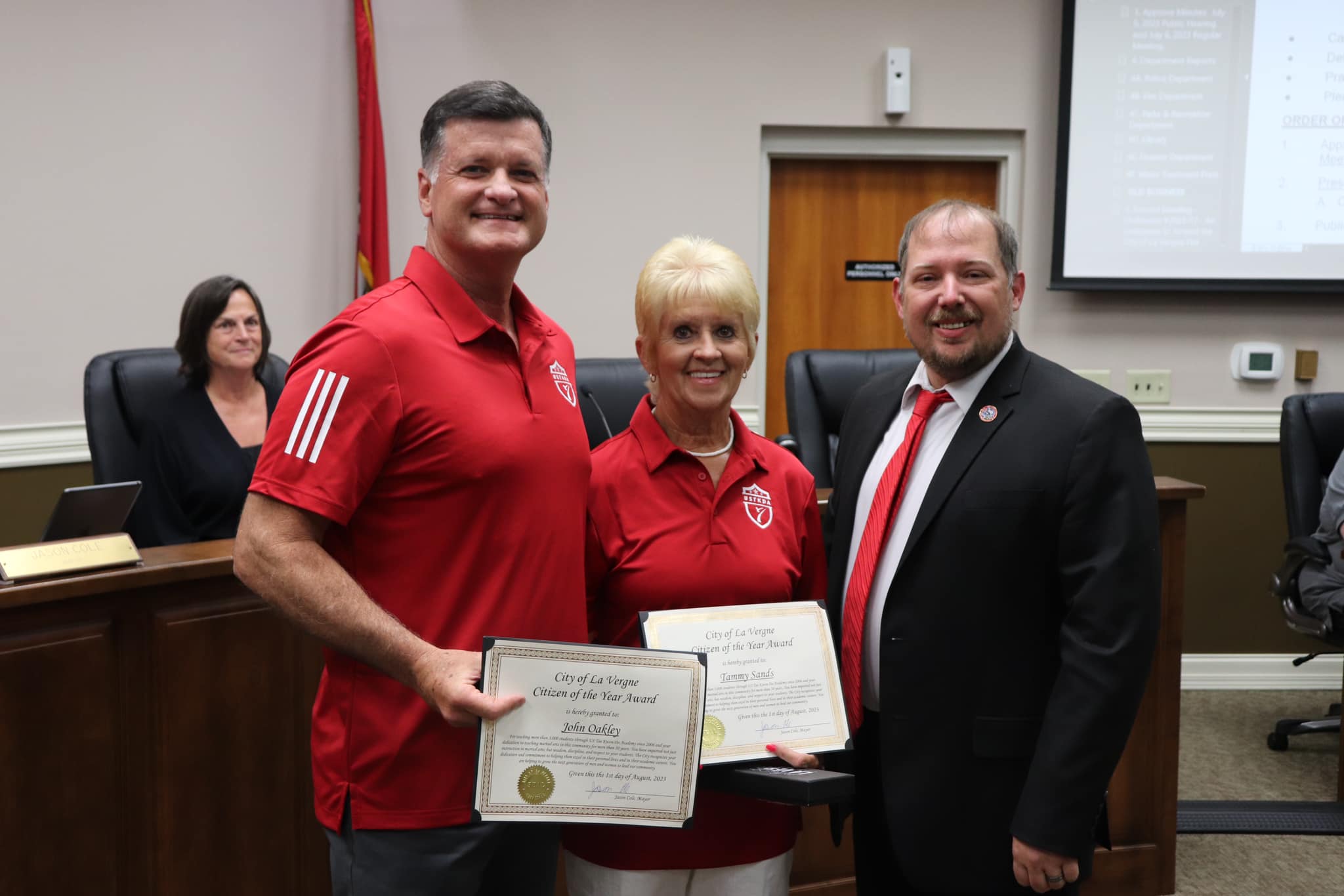 Citizen of the Year 2023 - John Oakley and Tammy Sands