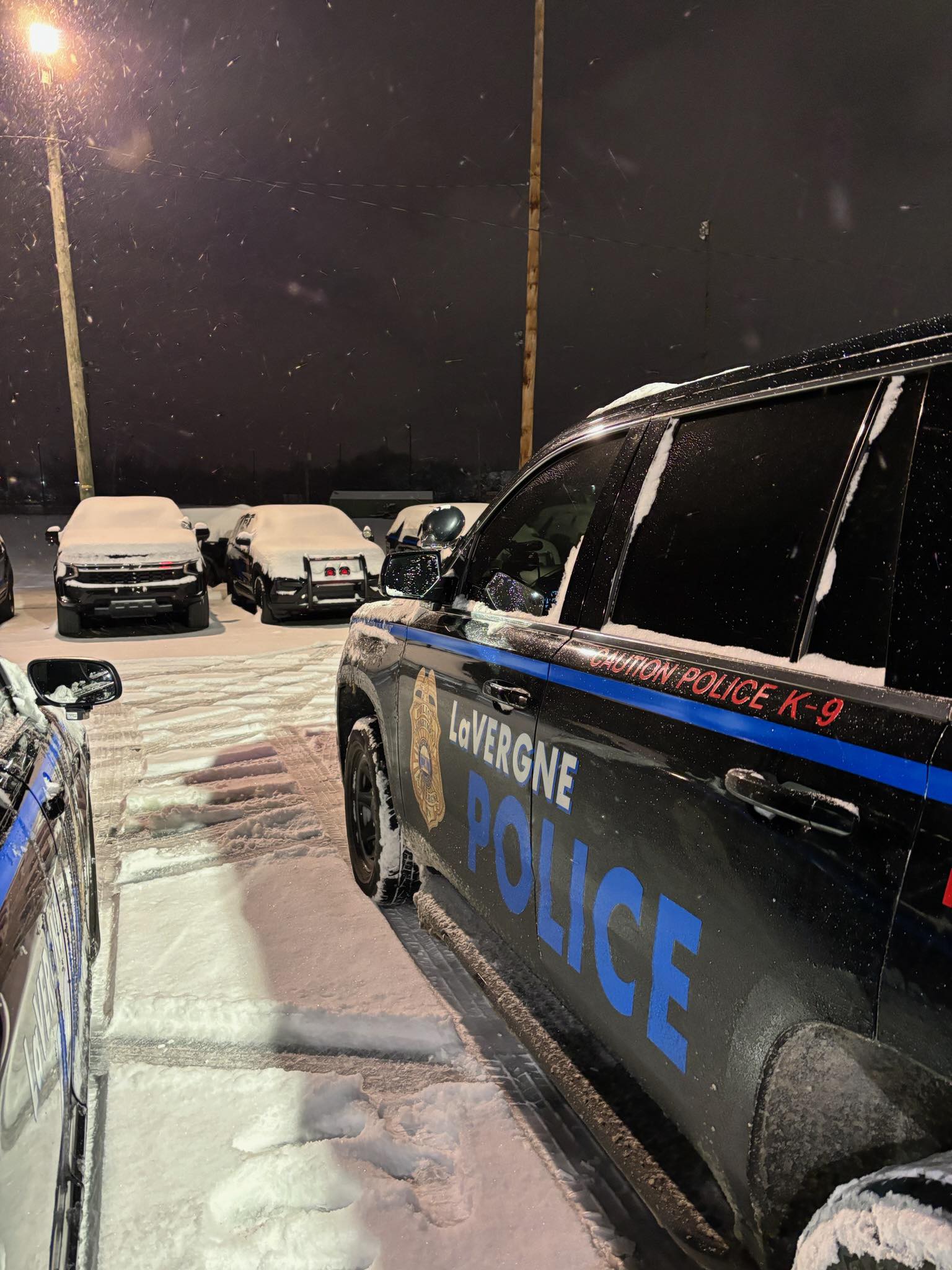 Police in Snow 2024