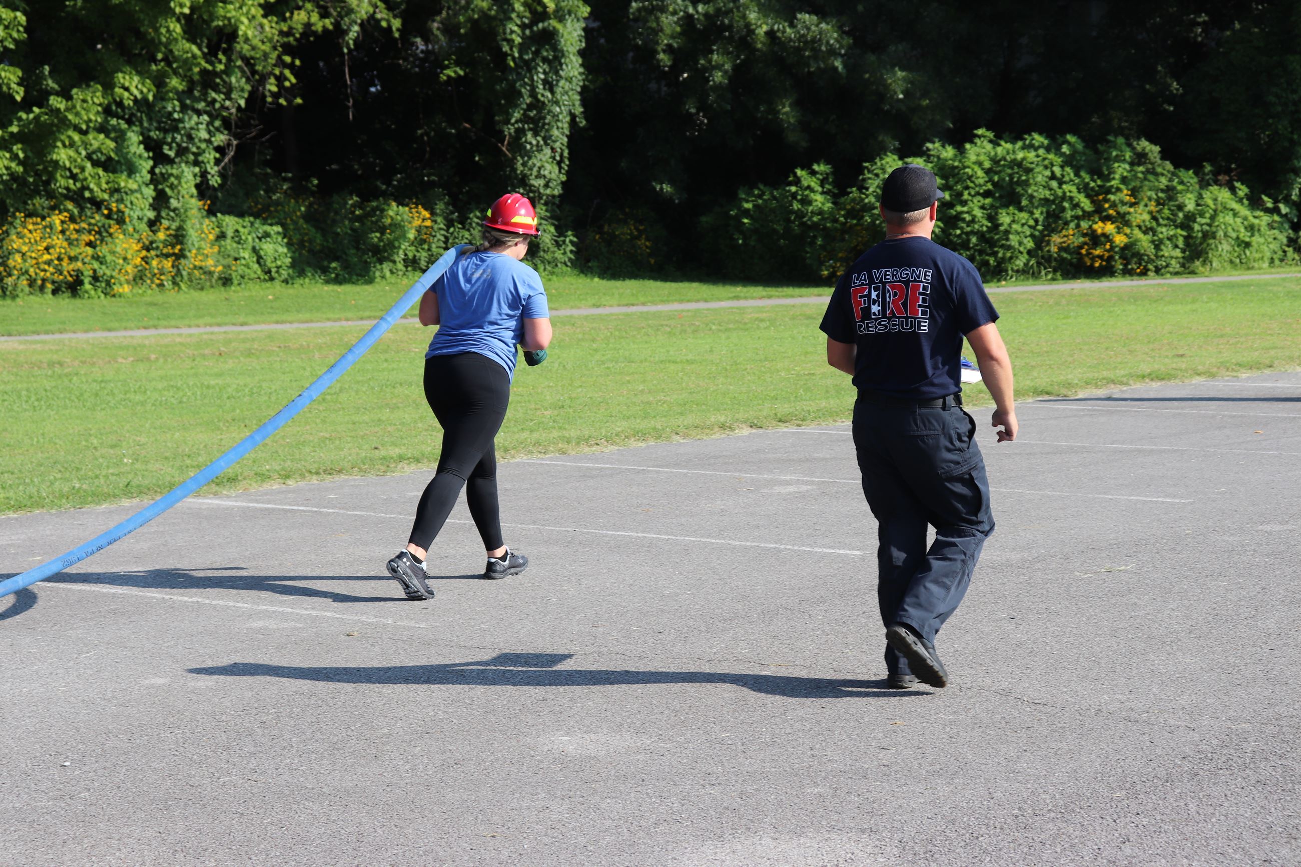 Fire Department Agility Testing 1